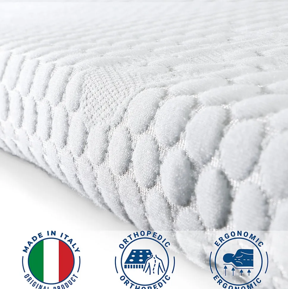 The White Stone Surmatelas en mousse à mémoire de forme 75 x 185 cm