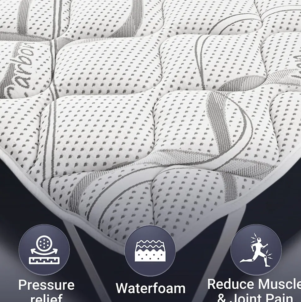 The White Stone Surmatelas 100x200 respirant hauteur 5 cm