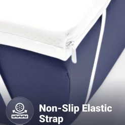 The White Stone Surmatelas 160x200 cm en Latex Naturel, Déhoussable 5 cm