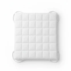 The White Stone Surmatelas 180x200 cm avec rembourrage en ouate de 1000 g/m²