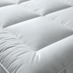 The White Stone Surmatelas 160x190 cm avec rembourrage en ouate de 1000 g/m²