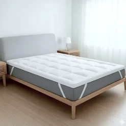 The White Stone Surmatelas 120x200 cm en ouate de 800 g
