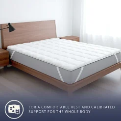 The White Stone Surmatelas 180x200 cm en ouate de 500 g