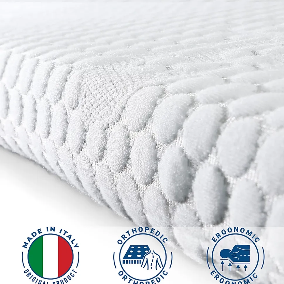 The White Stone Surmatelas en mousse à mémoire de forme 75 x 160 cm