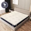 The White Stone Surmatelas 130x200 cm en Latex Naturel, Déhoussable 5 cm