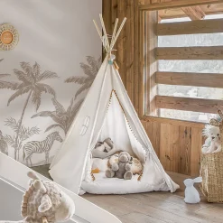 Tipi enfant Wapi - écru - peuplier H160 cm - Atmosphera