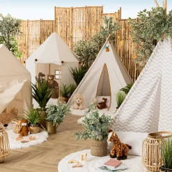 Tipi enfant Wapi - écru - peuplier H160 cm - Atmosphera