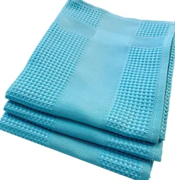Torchon microfibre BLUE-DIAMOND - LOT DE 3-45 cm x 70 cm