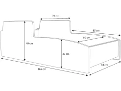 Tracteur lit simple vert 160x80 avec matelas