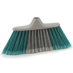 Tête de balais à poils Doux GoodHome fibres mélangées gris et bleu L.28 x l.7cm