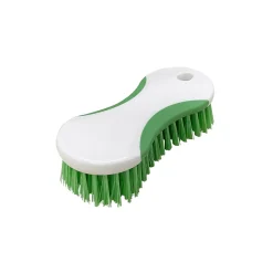 Tête de brosse à récurer poils rigide blanc l.7cm