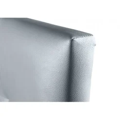 Tête de lit - Aster - Similicuir argenté - 160 cm - Design contemporain - Garantie 2 ans