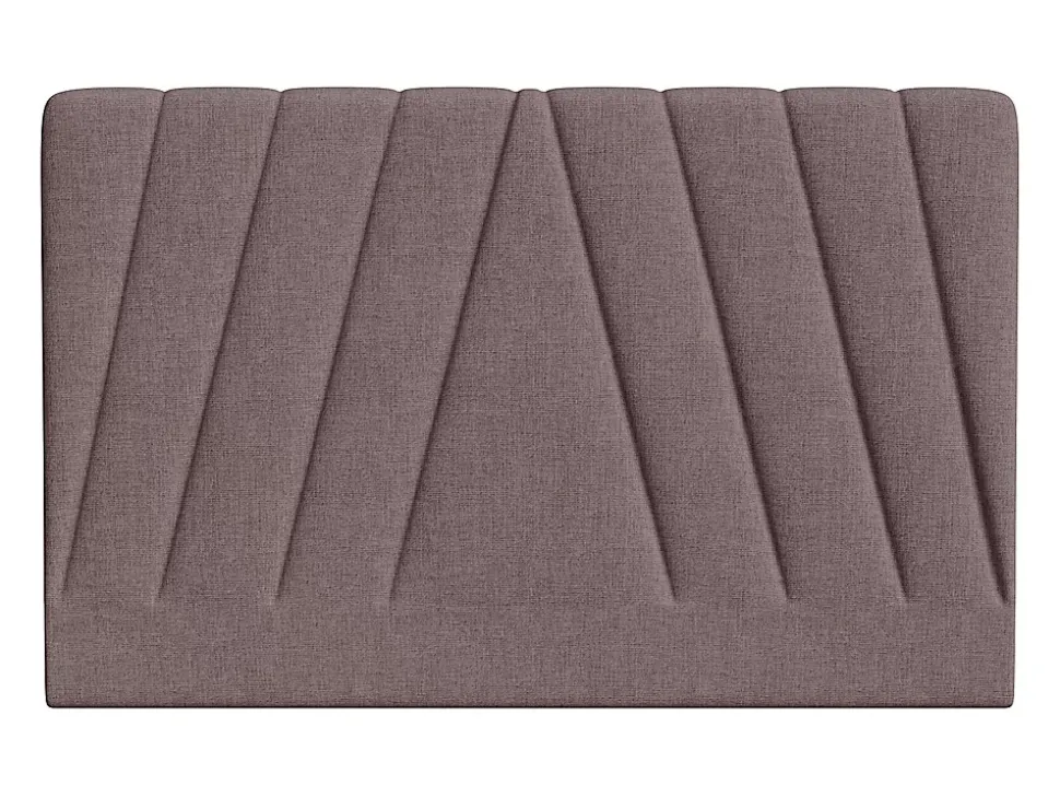 Tête de lit 150 cm - Tissu - Violet clair - LIDAMA