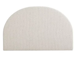 Tête de lit 140 cm - Tissu texturé - Beige - PANIOTI