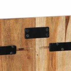 Tête de lit 120 cm bois d'acacia massif vidaXL