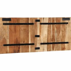 Tête de lit 120 cm bois d'acacia massif vidaXL