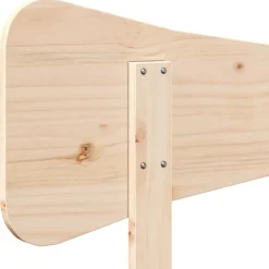 Tête de lit 120 cm bois massif de pin vidaXL