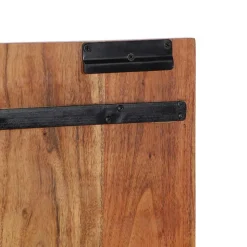 Tête de lit 200 cm bois massif d'acacia vidaXL