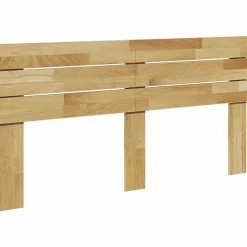Tête de lit 140 cm en bois massif de chêne vidaXL