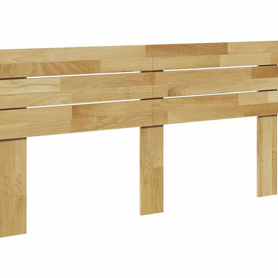 Tête de lit 140 cm en bois massif de chêne vidaXL