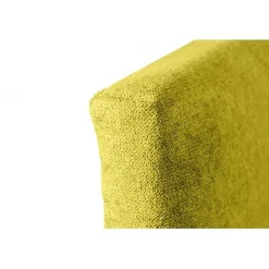 Tête de lit - Dalia - Nid Pistache - 160 cm - Tissu anti-taches - Fabrication manuelle