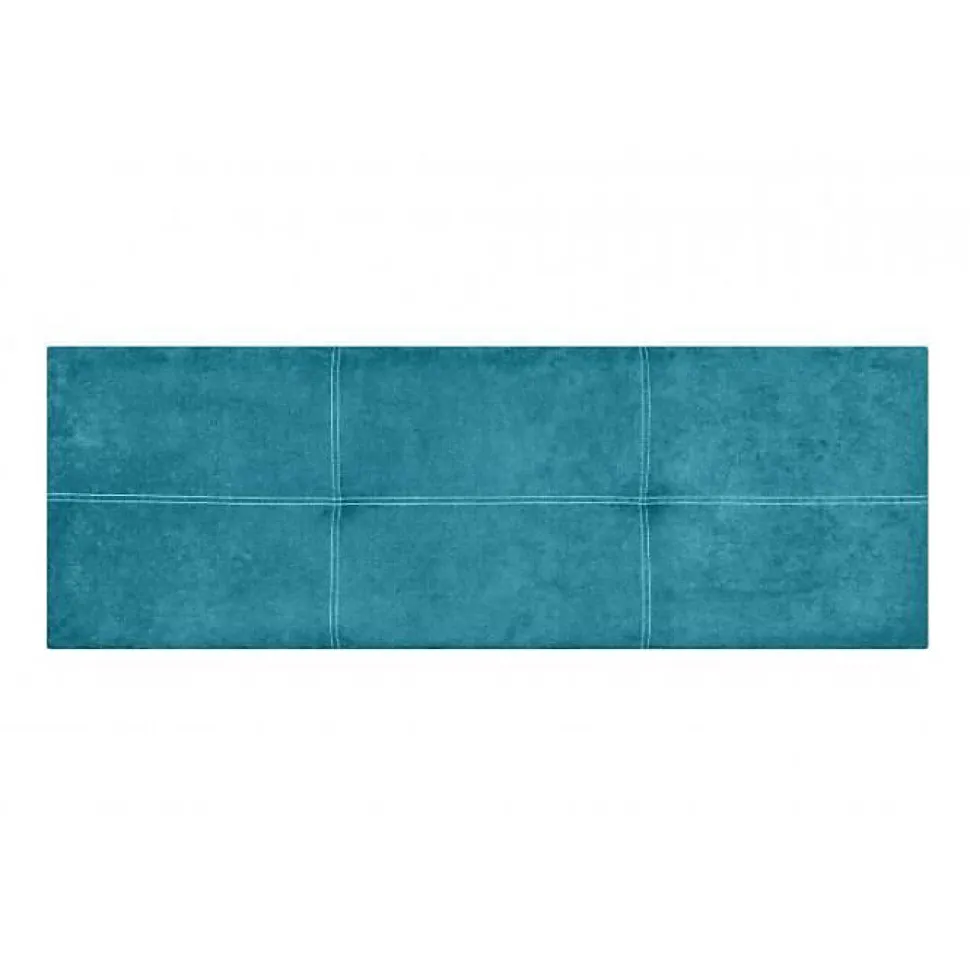 Tête de lit - Dalia - Turquoise - Tissu anti-taches Aqualine - 170 cm - Design contemporain