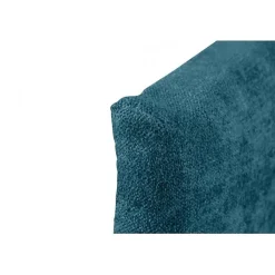 Tête de lit - ECCOX - Cala - Tissu bleu - 220 cm - Rembourrage en mousse HR