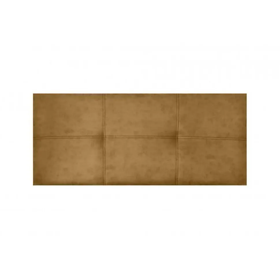 Tête de lit - ECCOX - Dalia - Tissu Aqualine Jaune - 160 cm - Rembourrée - Antitache