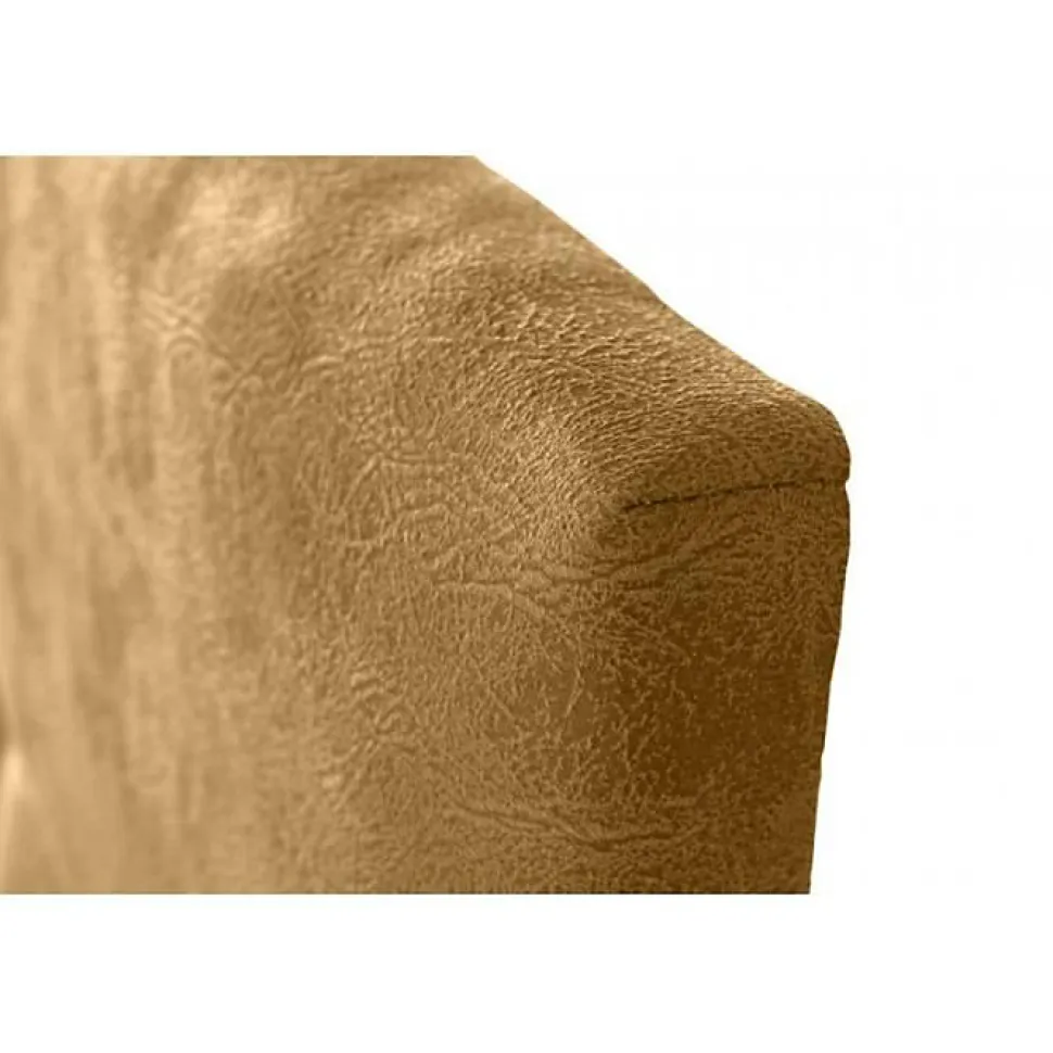 Tête de lit - ECCOX - Dalia - Tissu Aqualine Jaune - 160 cm - Rembourrée - Antitache