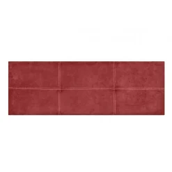 Tête de lit - ECCOX - Dalia - Tissu Aqualine - Rouge - 170 cm - Rembourrée