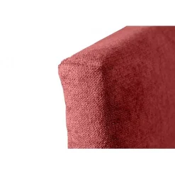 Tête de lit - ECCOX - Dalia - Tissu Aqualine - Rouge - 210 cm - Rembourrée