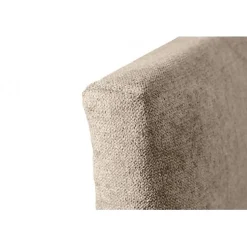 Tête de lit - ECCOX - Dalia - Tissu anti-taches Aqualine - Beige - 130 cm