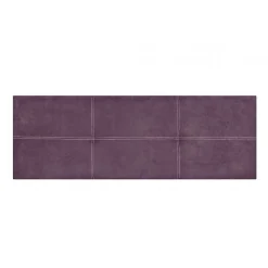 Tête de lit - ECCOX - Dalia - Tissu Aqualine - Violet - 145 cm - Rembourrée