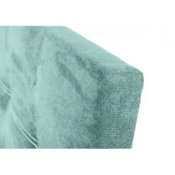 Tête de lit - ECCOX - Iris - Tissu antitache - Vert - 160 cm - Design contemporain