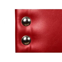 Tête de lit - ECCOX - Lily - Similicuir rouge - 130 cm - Design élégant et moderne