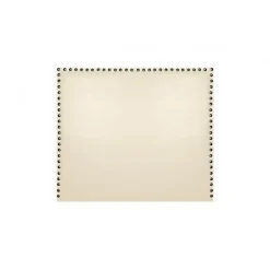Tête de lit - ECCOX - Lily - Similicuir beige - 145 cm - Design moderne et élégant