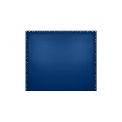 Tête de lit - ECCOX - Lily - Similicuir bleu - 145 cm - Design moderne et élégant