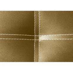 Tête de lit - Iris - Similicuir doré - 115 cm - Élégante - Fabriquée en Espagne