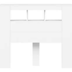 Tête de lit à LED blanc 120x18,5x103,5 cm bois d'ingénierie vidaXL