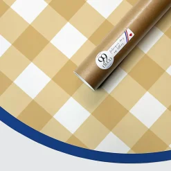 Tête de lit - Vichy - intissé 225g/m² - pré-encollé - Jaune - 110x180cm