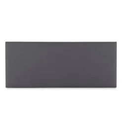 Tête de lit Aura recouverte de tissu Gris Foncé 140x60 cm
