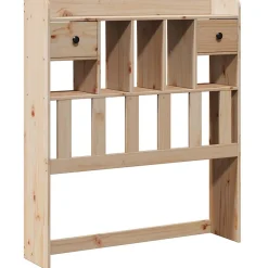 Tête de lit avec rangement 75 cm bois massif de pin vidaXL