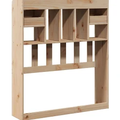 Tête de lit avec rangement 75 cm bois massif de pin vidaXL