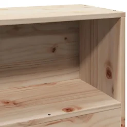 Tête de lit avec rangement 100 cm bois massif de pin vidaXL