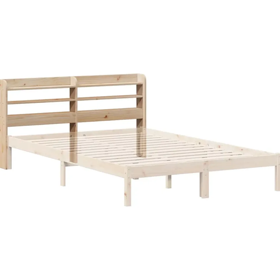 Tête de lit avec étagères 150 cm bois massif de pin vidaXL