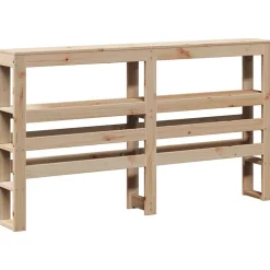 Tête de lit avec étagères 150 cm bois massif de pin vidaXL