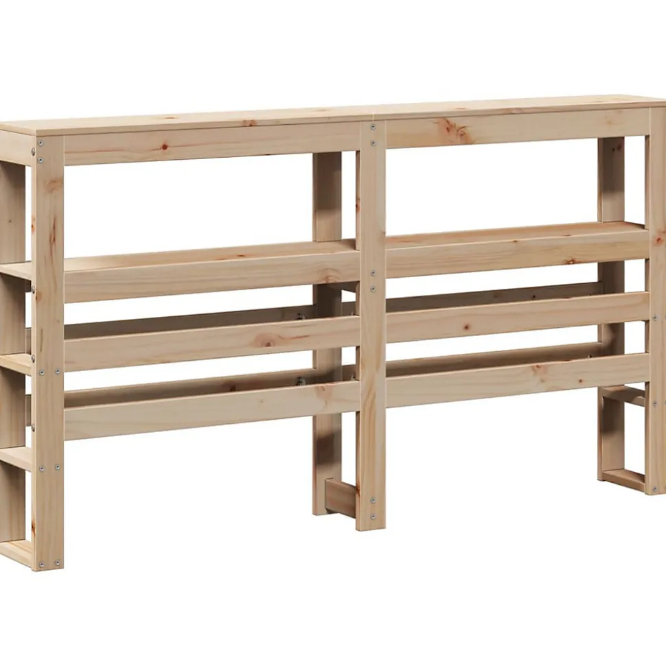 Tête de lit avec étagères 150 cm bois massif de pin vidaXL