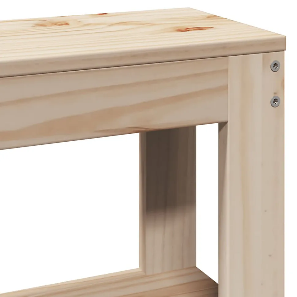 Tête de lit avec étagères 150 cm bois massif de pin vidaXL