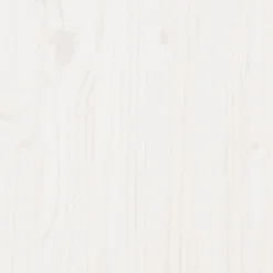 Tête de lit avec étagères blanc 75 cm bois massif de pin vidaXL