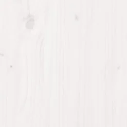 Tête de lit avec étagères blanc 140 cm bois massif de pin vidaXL